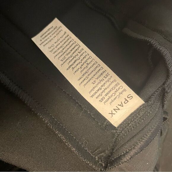 SPANX Ponte Slim Straight Pant Classic Black Size Small - Picture 7 of 8